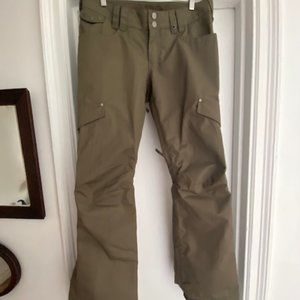 Burton Women's White Collection Flared Pant Sz M
